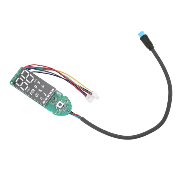 Kretskort med Bluetooth-panel for Ninebot MAX G30 sparkesykkel med klar skjerm og deksel.