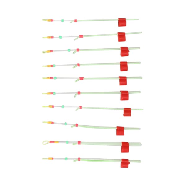 10 st främre spets Mini isfiskespöände Vintertillbehör ABS 10,4 cm