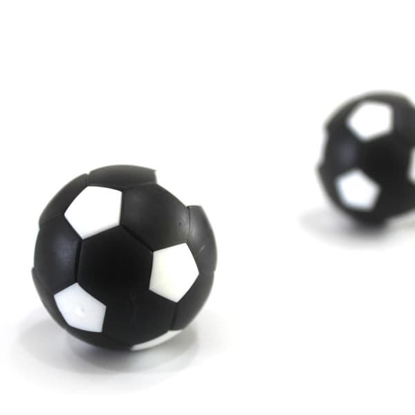 4 st färgglada 36 mm bordsfotbollsbollar ersättningstillbehör