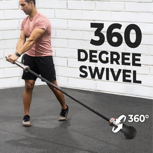 Landmine-tilbehør til vægtstang, skridsikker silikone til squats og roning, T-bar