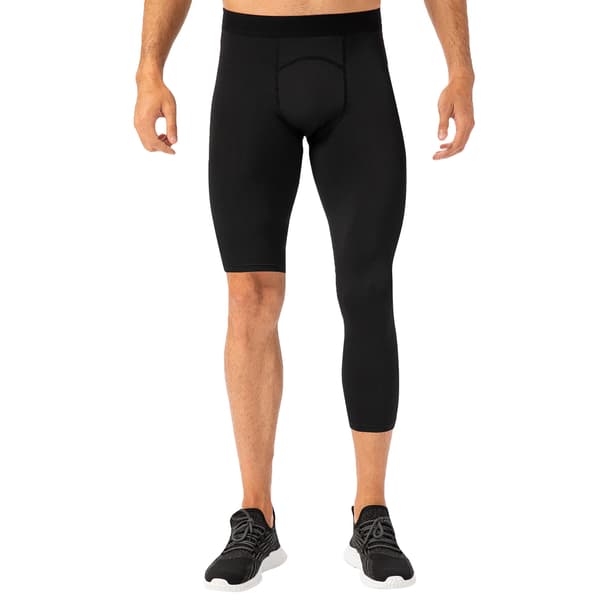 Basketball-leggings med ét ben, åndbare træningstights til mænd