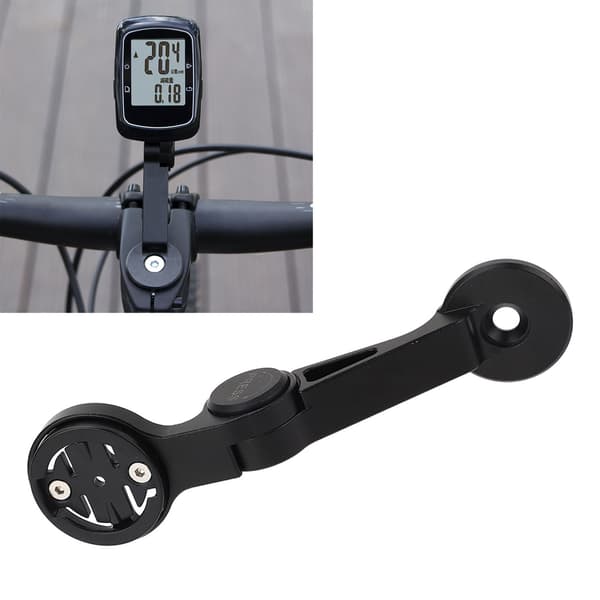 Udvidet frontmontering til cykelcomputer med justerbar vinkel i aluminiumslegering til Blackbird