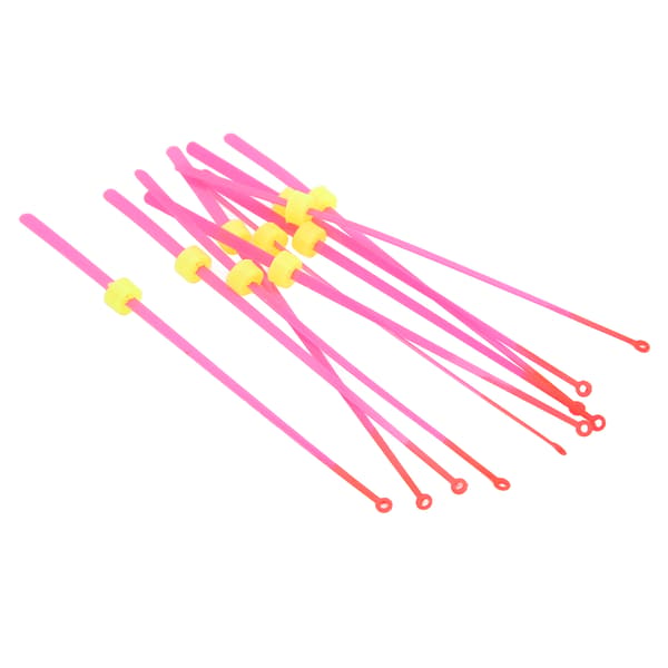 10 stk. Mini Isfiskestangspidser ABS 14 cm Letvægts Fleksibelt Vinterfisketilbehør