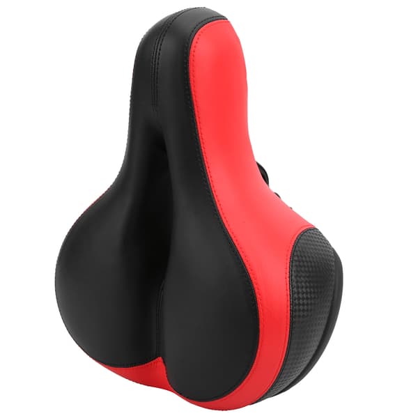 Bekväm mountainbikesadel i mikrofiberläder med ventilation och ergonomisk design