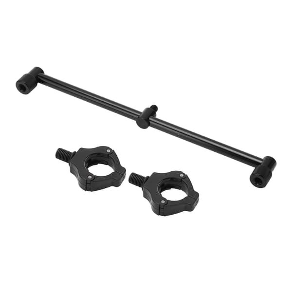 Karpinongenvavan pidike 2 magneettipäällä, kiinnike, 30cm, musta, kalastustarvike