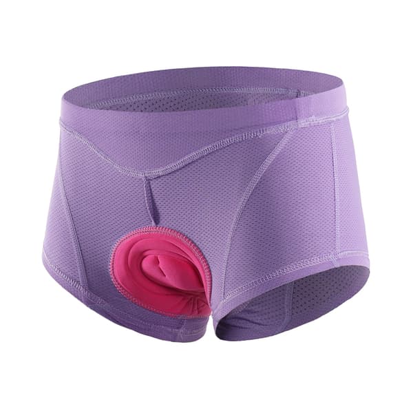 Sykkeltruser for kvinner med 3D gelpolstring, pustende MTB sykkelshorts
