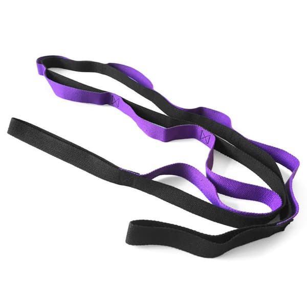 Yogarem Daisy Chain med 10 justerbara ringar Bomull 78 tum för stretching Pilates Dans