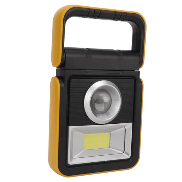 Solar LED campinglykt med USB-lading, nødlys for nattfiske og utendørs bruk.
