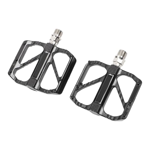2 stk. cykelpedaler i aluminiumslegering med lejer og quick release til landevejs- og mountainbikes
