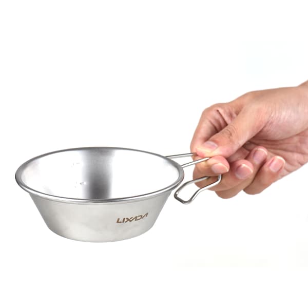 2 st Sierra campingmugg i rostfritt stål 200 ml med måttband för backpacking