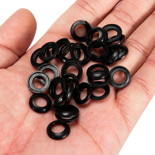 50 stk PVC-gummi viklingsfestering for fluefiskestang spinnstang