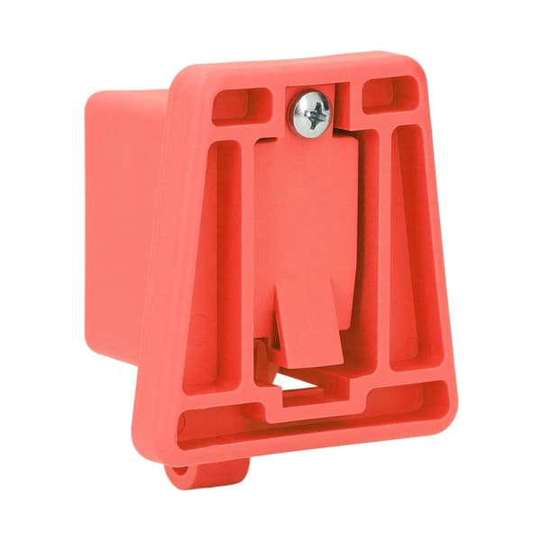 Forstærket Front Bagageblok PA66 Glasfiberadapter til Brompton Cykel, Rød