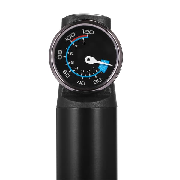 Mini elektrisk luftpump för cyklar med tryckmätare, 120PSI, USB-uppladdningsbar, MTB