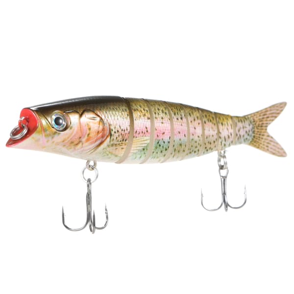 TARUOR 140mm 8-segment sjunkande fiskedrag med trekrokar