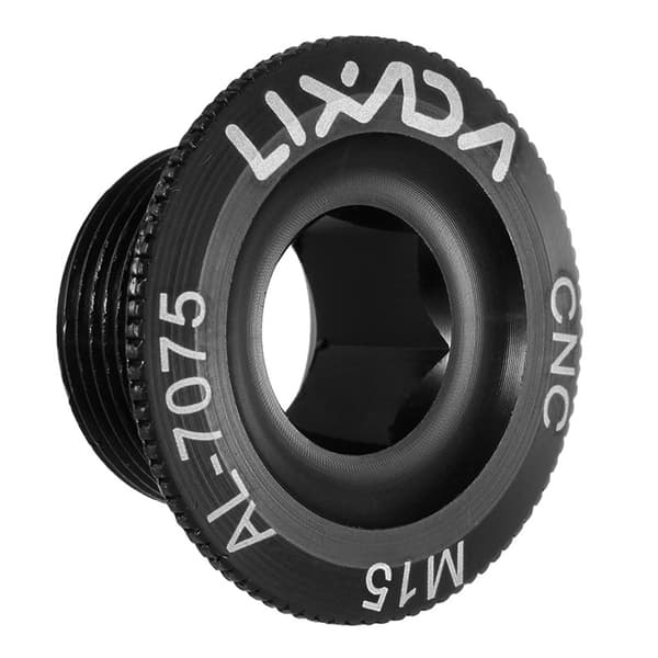 Sandblåst M15 aluminiumslegering MTB sykkelkrankarmbolt (2 stk)