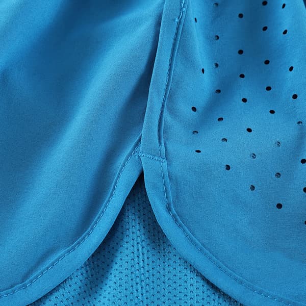 2-i-1 Snabbtorkande Andningsbara Löparshorts för Kvinnor med Långt Foder för Aktiv Träning och Cykling