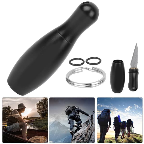 Mini bærbar bowlingkniv i aluminiumslegering til skæring af papir, plast og tekstiler