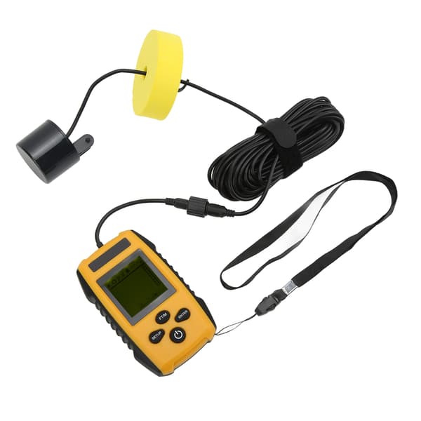 Sonar fiskedetektor med LCD-skjerm, 5 følsomhetsmoduser, dybde 0,6-100m TL88E