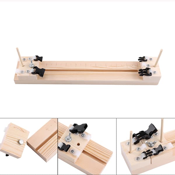 DIY puinen rannekorunvalmistuskone ompeluun säädöllä jopa 12 tuumaa