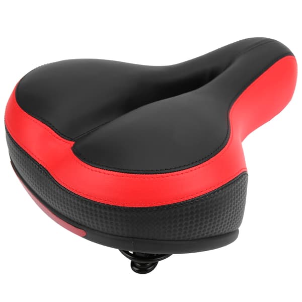 Bekväm mountainbikesadel i mikrofiberläder med ventilation och ergonomisk design