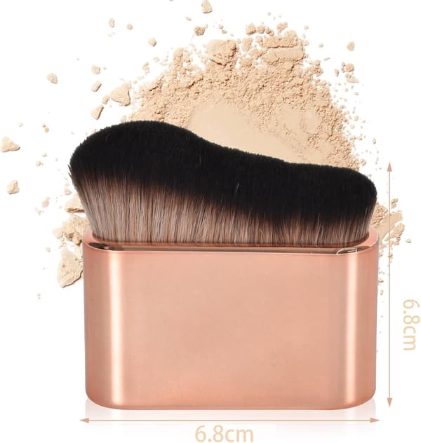 Makeup-pensel, selvbruner-pudderkvast, makeup-applikatorpensel, til krop og ben, tanning-pensel