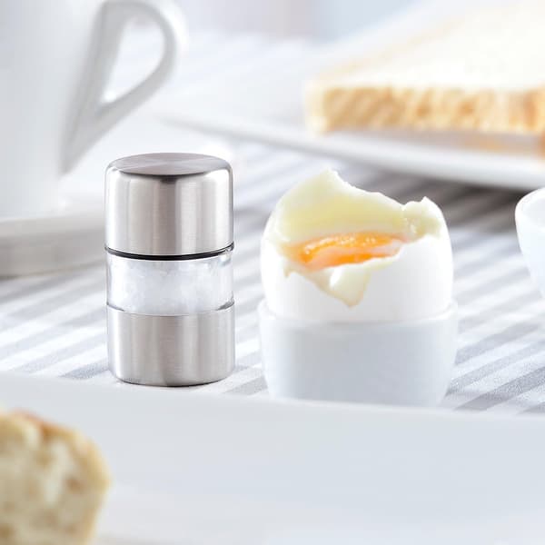 3 mini kværnværker (3 cm) [Pearl] til kværning af havsalt, peber osv., velegnet til brug i køkkenet.