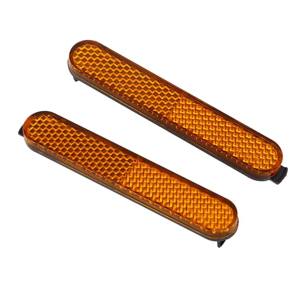 1 par reflekterande remsor för Xiaomi MI3 PRO2 elscooter - Fram, bak, sida, hjul - Nattsäkerhet
