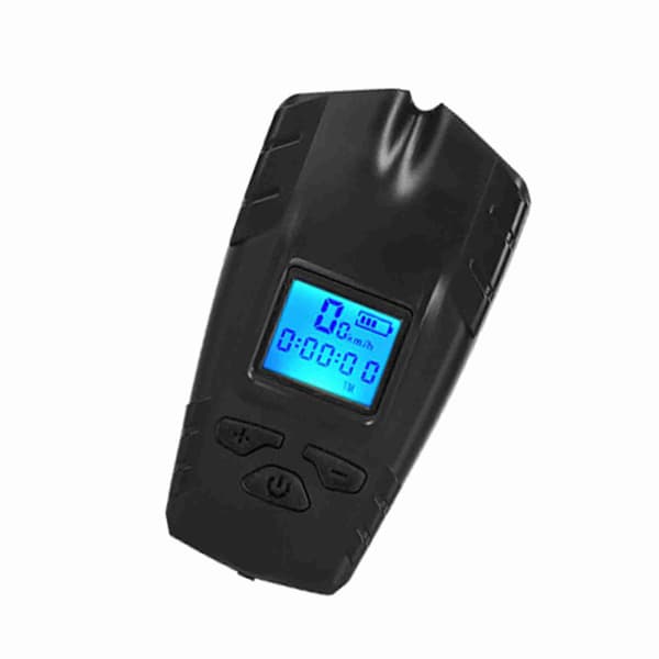 Sykkellys med horn, vanntett, 2000mAh, med batteridisplay, IP6