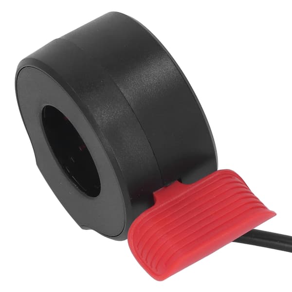 Tumgas för elscooter, hastighetskontroll, broms, 1,6 m kabel, ABS-terminal, röd, 130X