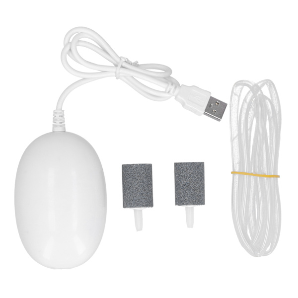 Bärbar USB-syrepump för akvarium, bil, utomhus, miniverktyg