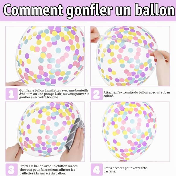 Pakke med 100 fargerike pastellballonger, 30 cm, til bursdager (pastell)