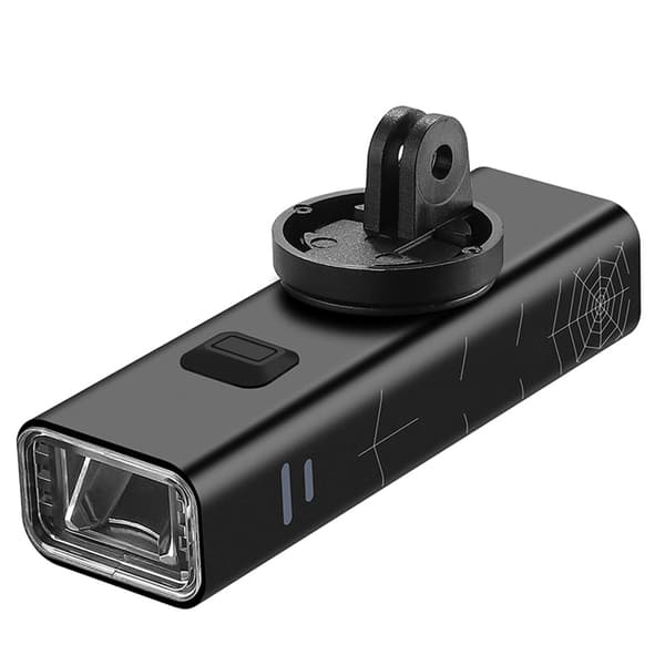 Cykellygte i aluminiumslegering, USB genopladelig, høj lysstyrke, IPX4, flere tilstande