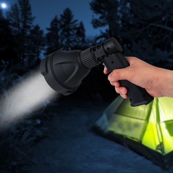 XML T6 LED-arbejdslampe med foldbar trefod, nødhane, USB-opladning