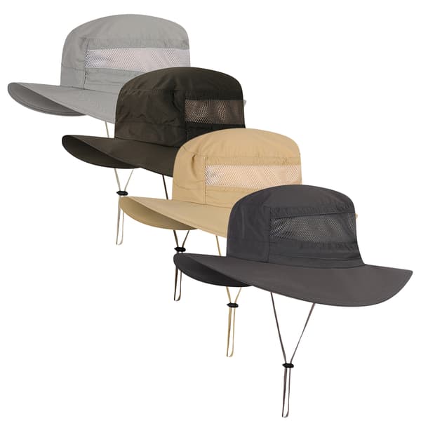 Unisex fiskehat, hurtigtørrende, åndbar mesh, UPF 50+ solhat, strandhat