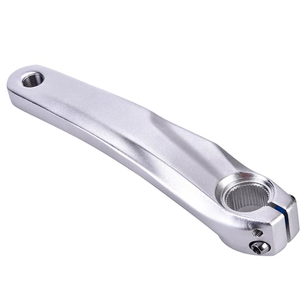 Vänster vevarm i aluminiumlegering för SLX XT XTR 590 610 cykel (silver)