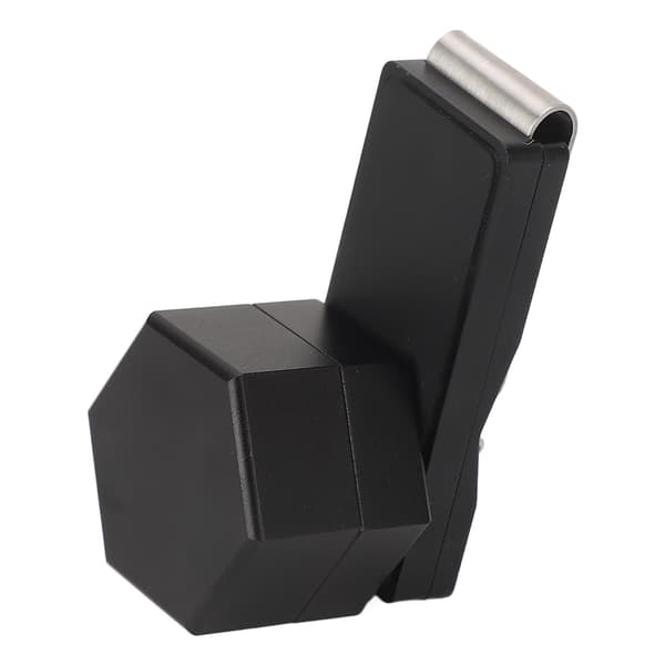 Bærbar Mini Hexagonal Magisk Billard Kridtholder med Klips og Køpude
