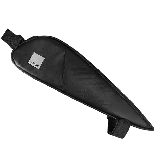 Vandtæt 600D Polyester Cykel Toprørstaske, Cykeltilbehør med Lynlås
