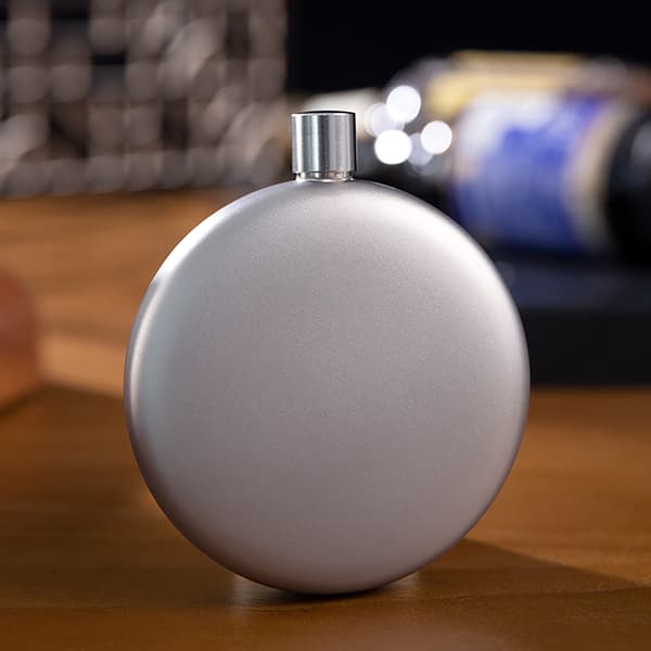 180 ml Titanium Whiskyflaske til Mænd, Letvægts med Elegant Design og Lækagesikker Forsegling