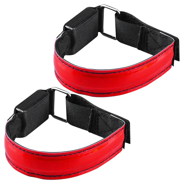Oppladbart USB LED-armbånd for løping og sykling, justerbart nattlys for sikkerhet