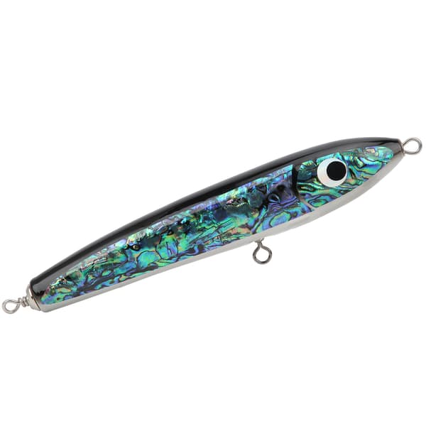 Abalone skall treagn til tunfisk, grouper, dorado, havfiske 23x3.5cm