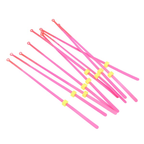 10 stk Mini isfiskestangtupp ABS toppseksjon 18 cm Vinterfisketilbehør