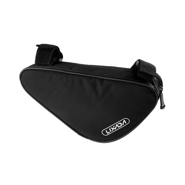 Trekantet Forrørs Taske til Cykel 1.5L Sort Roswheel 12657 600D Polyester