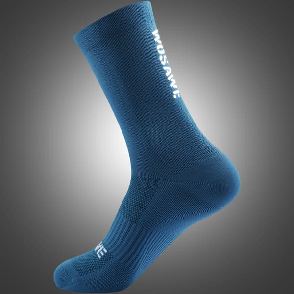 Synlige, meget elastiske og åndbare cykelstrømper til landevejs- og mountainbike, unisex