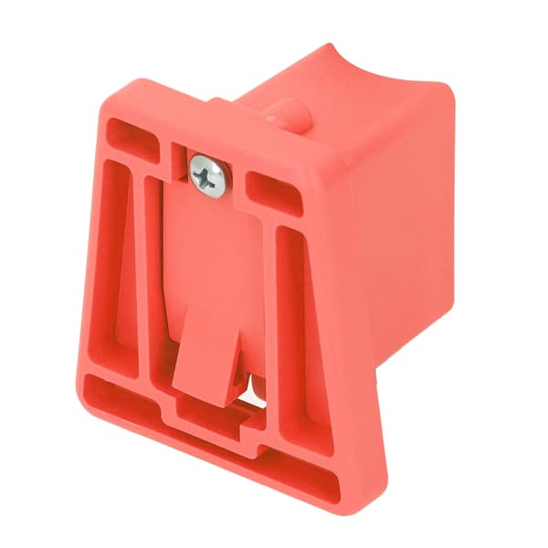 Forstærket Front Bagageblok PA66 Glasfiberadapter til Brompton Cykel, Rød