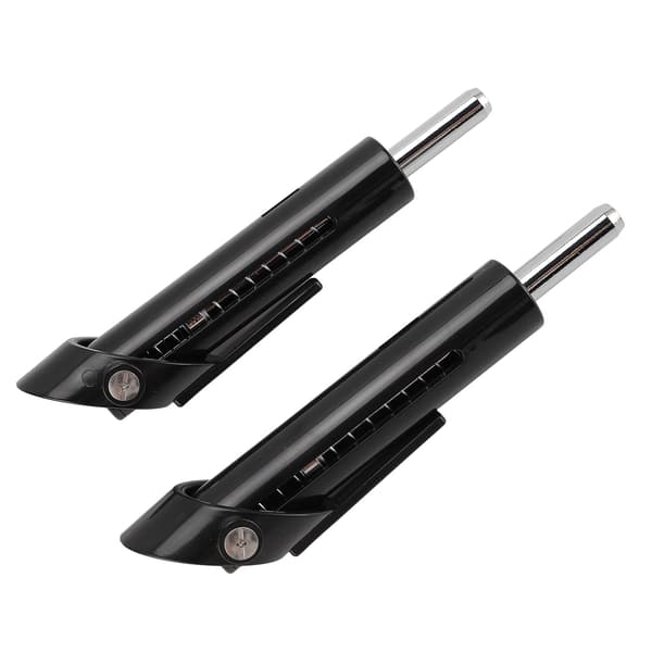 2st Svarta ABS och Höghållfast Stål Viktstapelstift 7.8MM för Gymutrustning