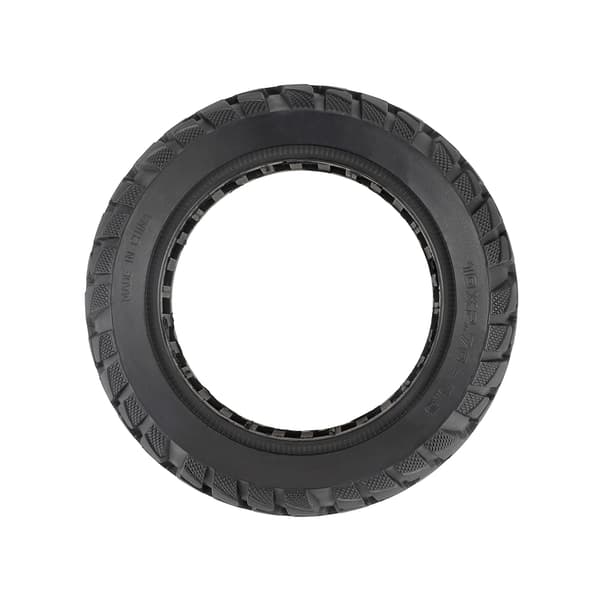 Massivt däck 10x2.7-6.5 för elscooter, explosionssäkert, slanglöst, terräng, fram/bak