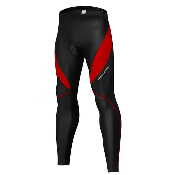 Cykelshorts för män med 3D-vadderad termisk vattentät vintercykelbyxa
