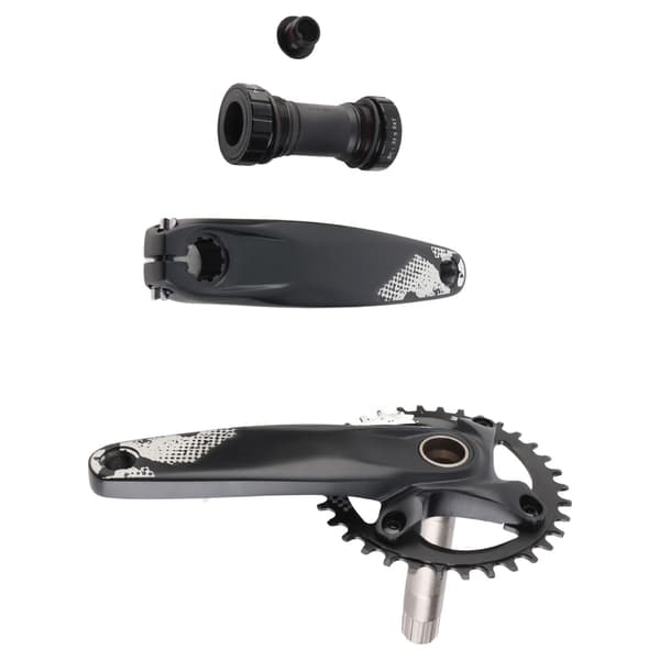 Integrerede hule tænder 34T 8-12 gear Positive og negative tænder BCD104MM til mountainbiking
