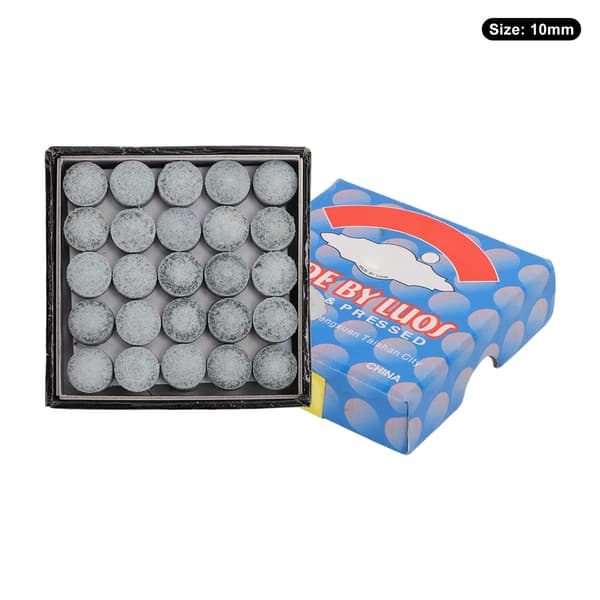 50 Premium läderköspetsar, 10 mm, för utbyte och daglig träning