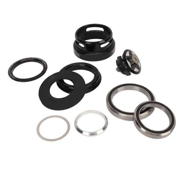 Sykkelstyrelager sett med gaffelkopper i aluminiumslegering for ramme med 49,7 mm rett styre